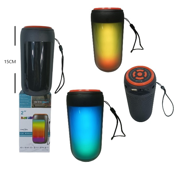 Parlante Bluetooth Frente RGB 2